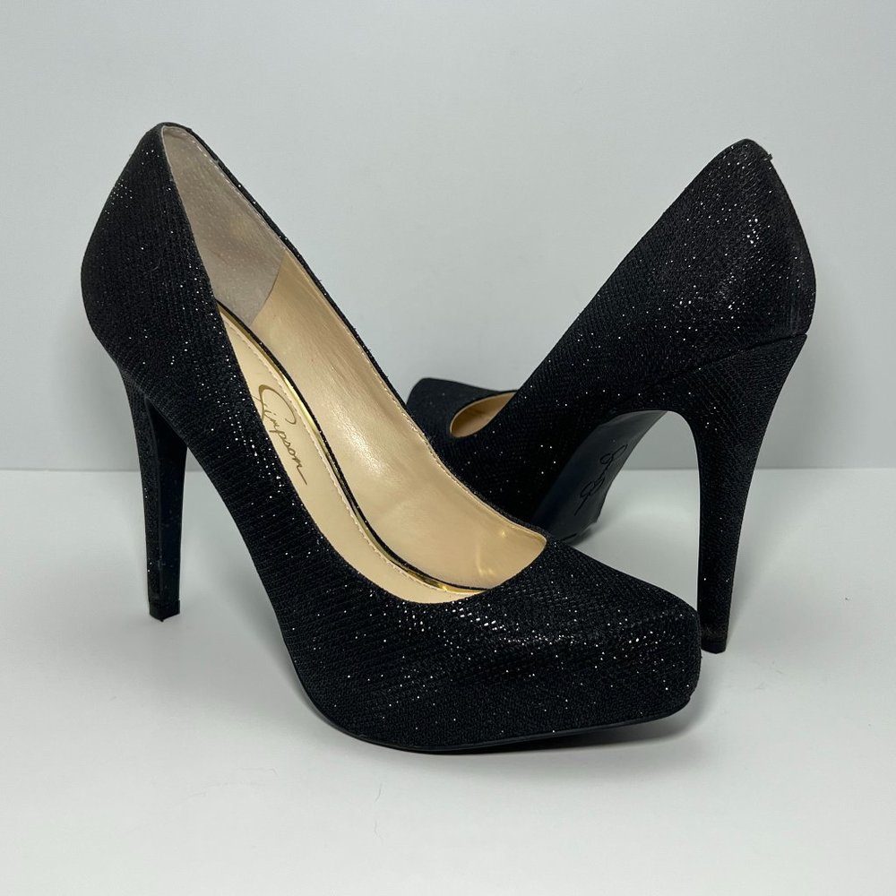 Jessica Simpson Glitter Heel